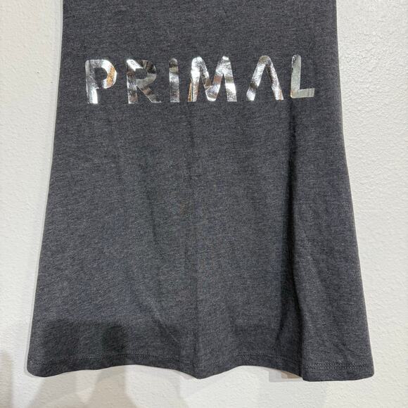 Primal Gray Logo Muscle Tank Top Sz L - Picture 3 of 9